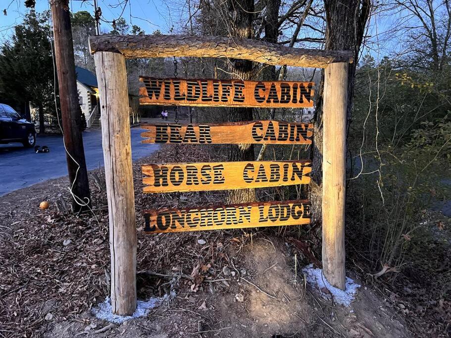 The Horse Cabin At Natural State Cabins Morning Star Eksteriør bilde